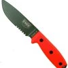 ESEE Knives ESEE-4S-OD Orange Fixed Blade Knife, 1095 Carbon OD Green Combo Blade -Zero Tolerance Shop ESEE 4SOD 2 52832.1533221924