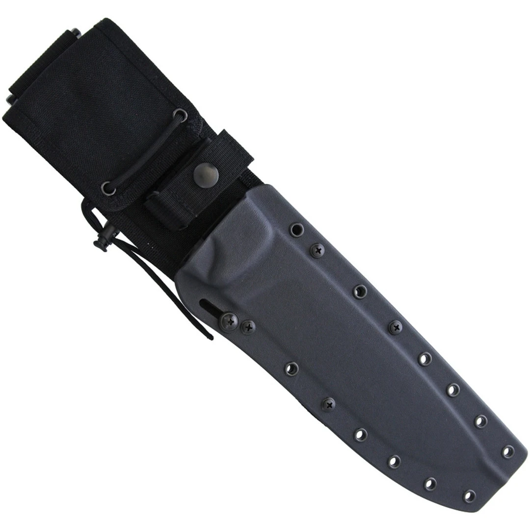 ESEE Knives Junglas® IIE Fixed Blade Knife, Black Plain Blade 4 ESEE Knives Junglas® IIE Fixed Blade Knife, Black Plain Blade - Image 2