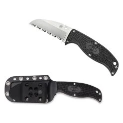 Spyderco Enuff Sheepfoot Blade, FB31SBK -Zero Tolerance Shop FB31SBK Both 06728.1560453666