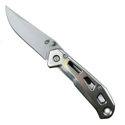 Gerber 30-001346 Airlift Stainless Folder Knife, Bead Blast Blade
