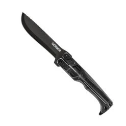 Gerber Black DoubleDown Folding Machete, Black Blade