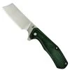 Gerber Olive Micarta Asada Flipper Knife, Stonewash D2 Cleaver -Zero Tolerance Shop G30 001812 1 of 2 06236.1594151689