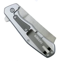 Gerber Olive Micarta Asada Flipper Knife, Stonewash D2 Cleaver 5 Gerber Olive Micarta Asada Flipper Knife, Stonewash D2 Cleaver -Zero Tolerance Shop G30 001812 2 of 2 29962.1594151691