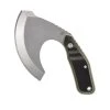 Gerber Olive Downwind Ulu Fixed Blade Knife, Satin Blade