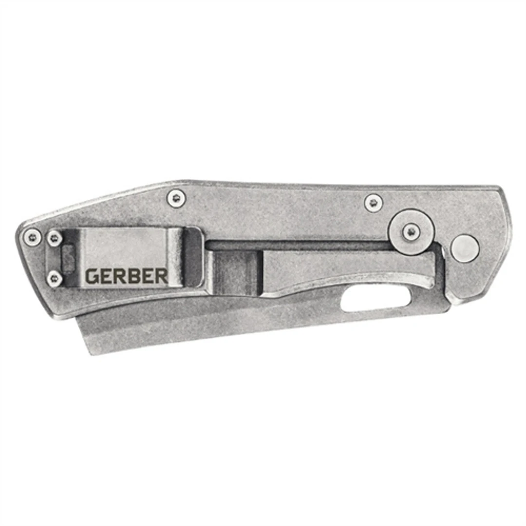Gerber 31-003476 Desert Tan FlatIron Cleaver G-10/Stainless Steel Folder Knife, Stonewash Blade 4 Gerber 31-003476 Desert Tan FlatIron Cleaver G-10/Stainless Steel Folder Knife, Stonewash Blade - Image 2