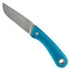 Gerber 31-003487 Cyan Spine Fixed Blade Knife, Stonewash Blade