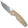 GiantMouse ACE Nimbus V2 Natural Canvas Micarta Folding Knife, Stonewash Blade -Zero Tolerance Shop GMNatNimbusV2profile1 1160x 60971.1645798499