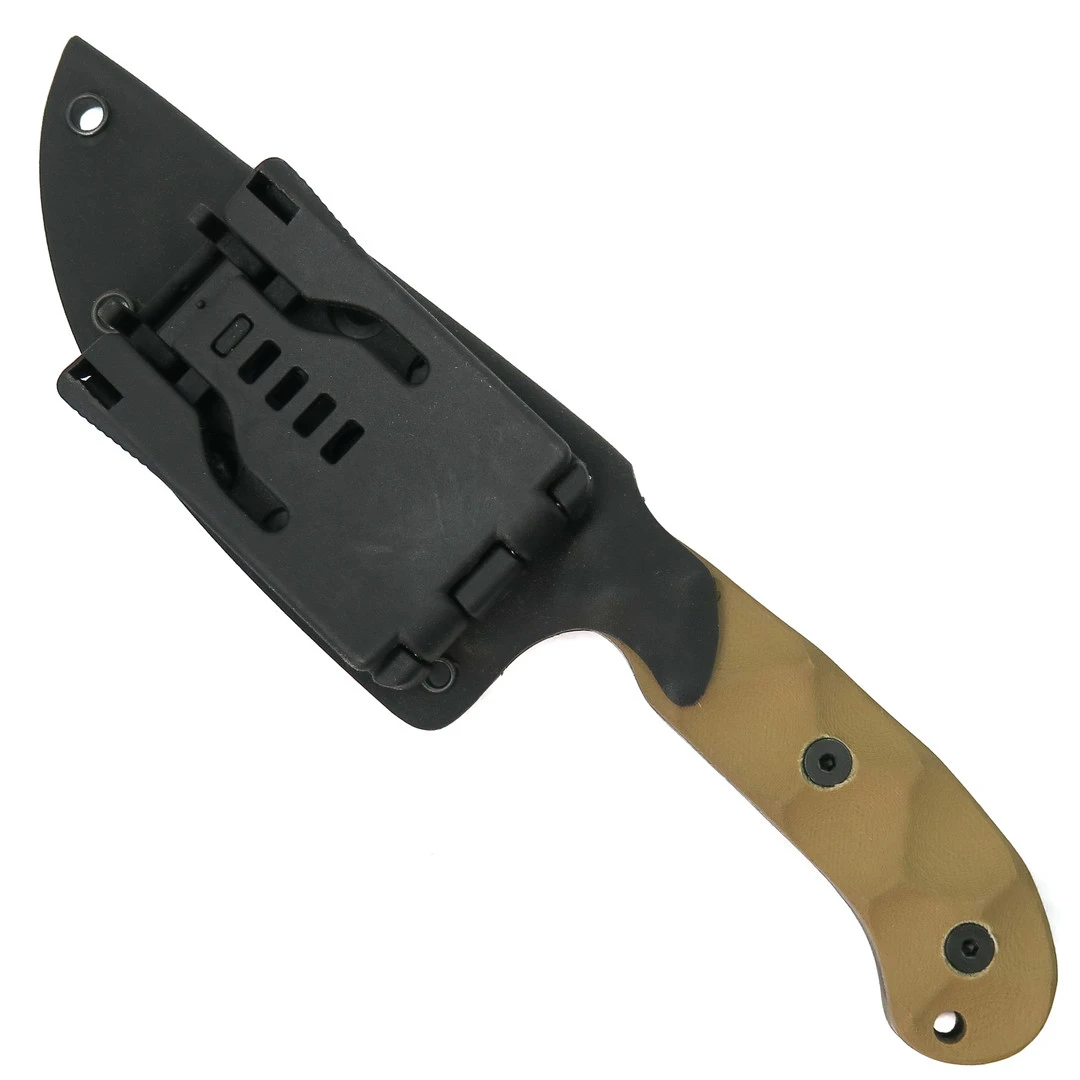 Stroup Knives GP1 Tan G10 Fixed Blade Knife 6 Stroup Knives GP1 Tan G10 Fixed Blade Knife - Image 4