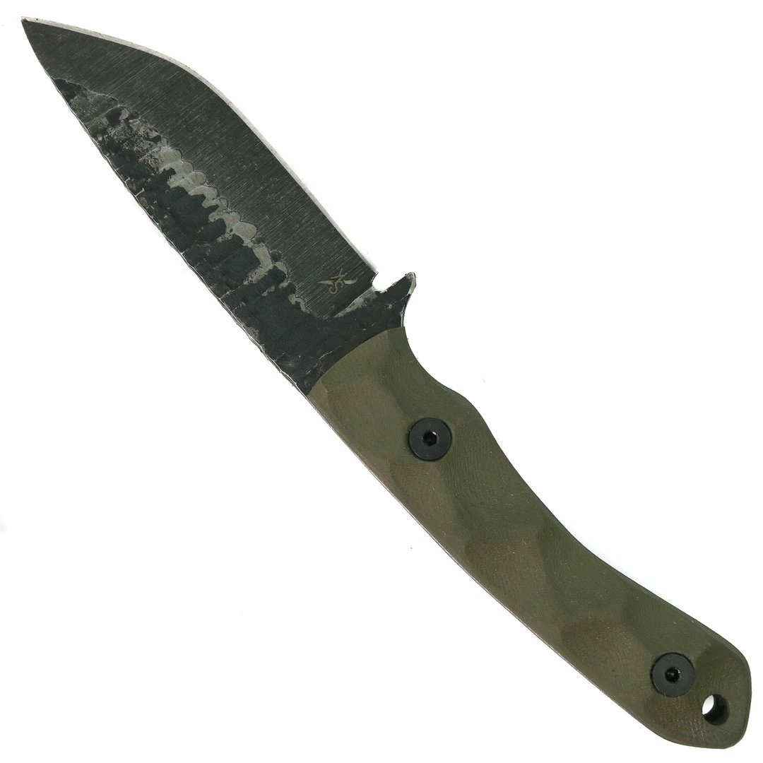 Stroup Knives GP2 OD Green G10 Fixed Blade Knife 4 Stroup Knives GP2 OD Green G10 Fixed Blade Knife - Image 2
