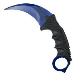Gear Spool The Archimedes Claw Karambit, Blue Smoky Blade