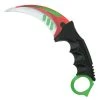 Gear Spool The Archimedes Claw Karambit, Green, Red And White Blade -Zero Tolerance Shop IMG 7148 2 84567.1653930401