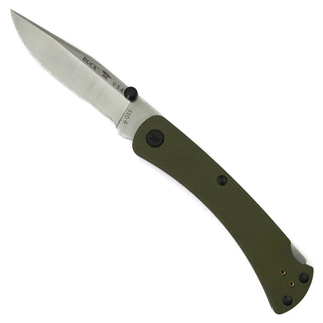 Buck Knives Buck OD Green G-10 Slim Pro TRX Lockback Folder Knife, CPM-S30V Blade 3 Buck Knives Buck OD Green G-10 Slim Pro TRX Lockback Folder Knife, CPM-S30V Blade