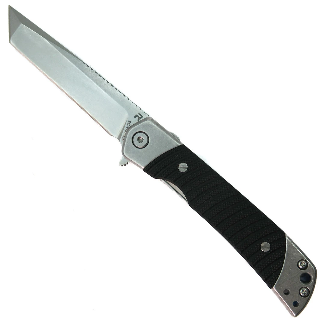 REVO Duo Black Tanto Liner Lock Knife 3 REVO Duo Black Tanto Liner Lock Knife