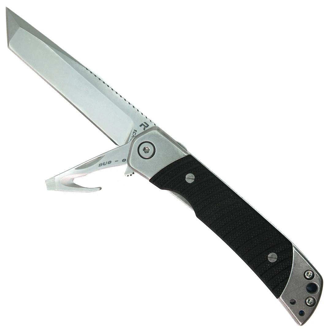REVO Duo Black Tanto Liner Lock Knife 4 REVO Duo Black Tanto Liner Lock Knife - Image 2