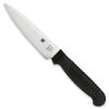 Spyderco Black Paring Knife, 4" Plain Edge Blade -Zero Tolerance Shop K05PBK 63699.1550173991