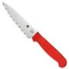 Spyderco Red Paring Knife, 4" SpyderEdge Blade 2 Spyderco Red Paring Knife, 4" SpyderEdge Blade -Zero Tolerance Shop K05SRD Both 14721.1560448751