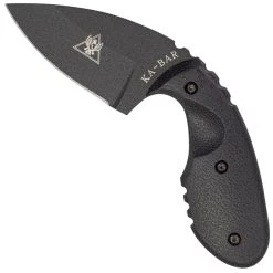 Ka-Bar TDI Investigator Fixed Blade Knife, Black Blade