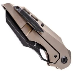 Kansept Knives Bronze Anodized Titanium Genesis Folder Knife -Zero Tolerance Shop KANK1010A5a 85262.1624044455