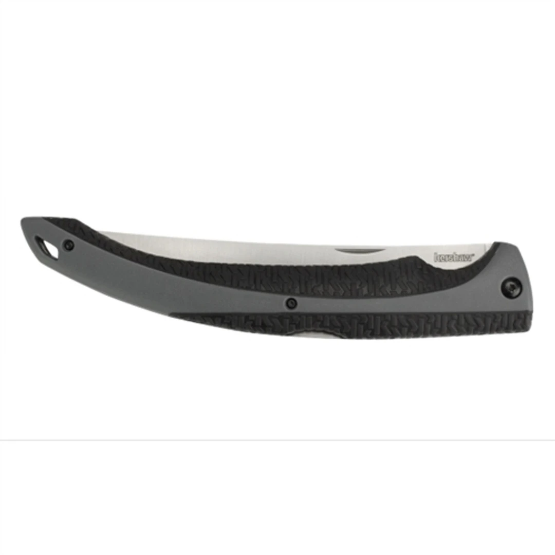 Kershaw 1258 Black/Dark Grey 6.25" Fillet Folder Knife, Satin Blade 4 Kershaw 1258 Black/Dark Grey 6.25" Fillet Folder Knife, Satin Blade - Image 2