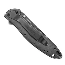 Kershaw BlackWash Leek Spring Assist Knife,1660BLKW 7 Kershaw BlackWash Leek Spring Assist Knife,1660BLKW -Zero Tolerance Shop KS1660BLKW 3 69667.1612541405