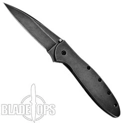 Kershaw BlackWash Leek Spring Assist Knife,1660BLKW 9 Kershaw BlackWash Leek Spring Assist Knife,1660BLKW -Zero Tolerance Shop KS1660BLKW 5 81962.1533221846