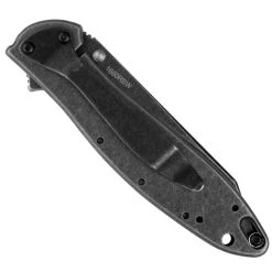 Kershaw BlackWash Random Leek Spring Assist Knife, Reverse Tanto -Zero Tolerance Shop KS1660rbw clipside closed web 69124.1616424060