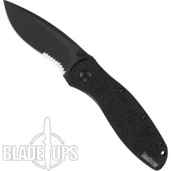 Kershaw Blur Spring Assist Knife, Black Combo Edge Blade, KS1670BLKST -Zero Tolerance Shop KS1670BLKST 4 84118.1533222074