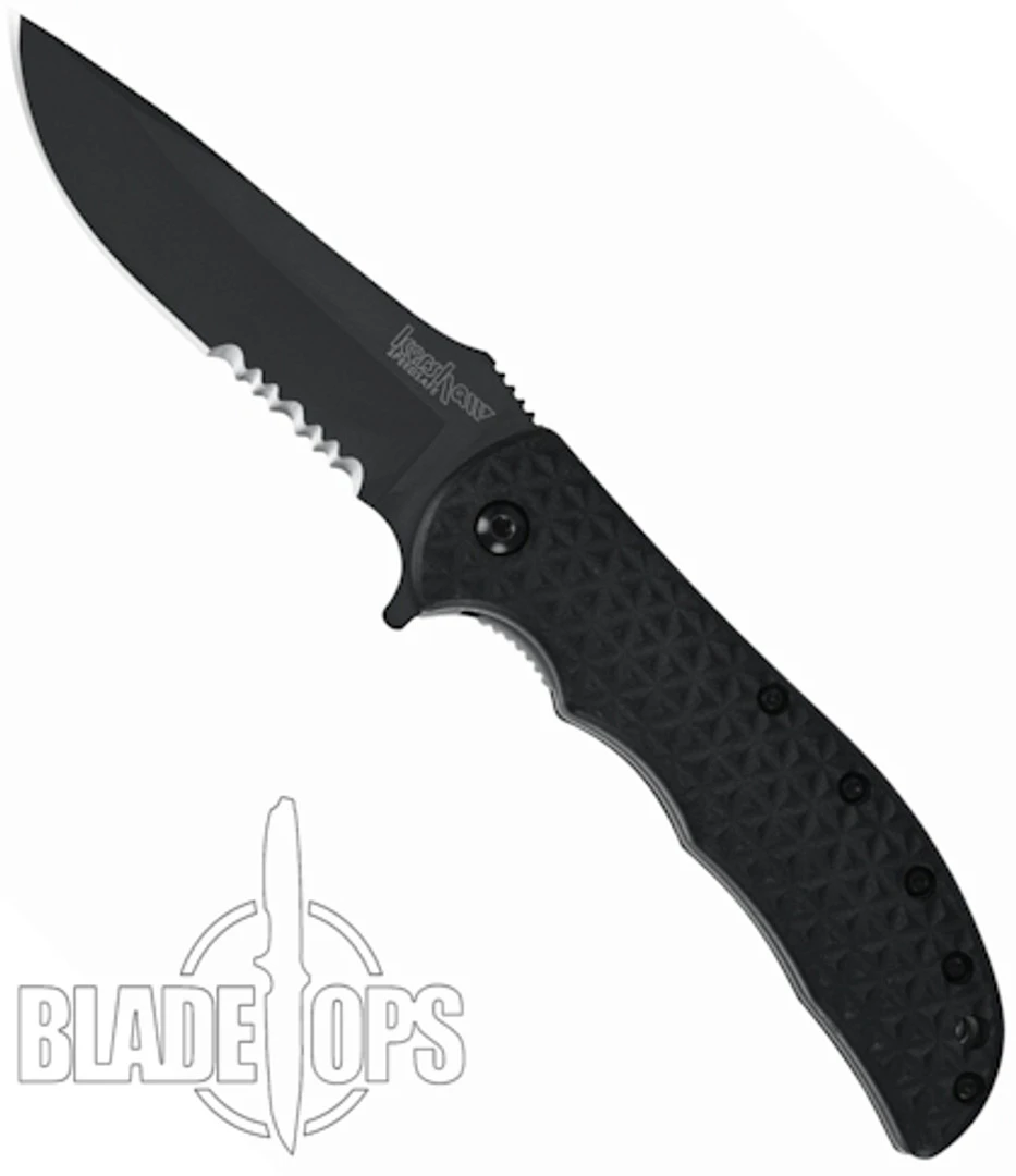 Kershaw Volt II 3650CKTST Spring Assisted Knife, Black Drop Point Combo Blade 5 Kershaw Volt II 3650CKTST Spring Assisted Knife, Black Drop Point Combo Blade - Image 3