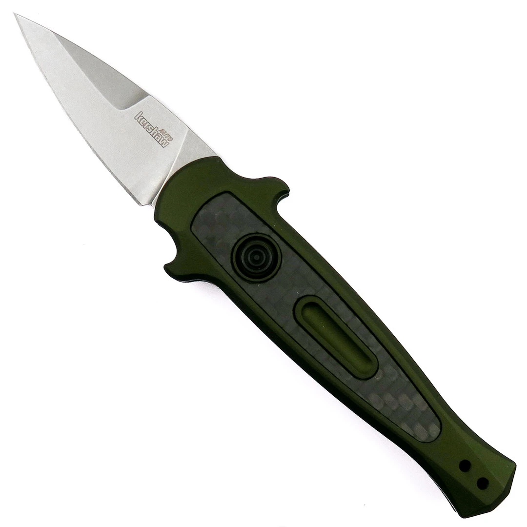 Kershaw OD Green Launch 12CA Auto Knife, 1.93" Stonewash Blade 3 Kershaw OD Green Launch 12CA Auto Knife, 1.93" Stonewash Blade