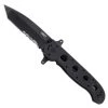 CRKT M16-14SFG Large Special Forces G-10 Tanto Flipper Knife, Black Combo Blade