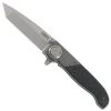 CRKT M40-02 Tanto Deadbolt Lock Flipper Knife, Bead Blast Blade 1 CRKT M40-02 Tanto Deadbolt Lock Flipper Knife, Bead Blast Blade -Zero Tolerance Shop M40 02 open front Hi res 06364.1576183288