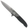 CRKT M40-03 Deadbolt Lock Flipper Knife, Bead Blast Blade -Zero Tolerance Shop M40 03 open front Hi res 87319.1576183859