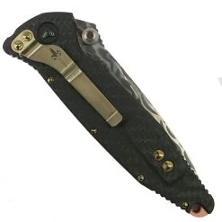 Marfione Custom Copper Trim Carbon Fiber Socom Elite TE Folder, Wasphead Damascus -Zero Tolerance Shop MCK360WASP 2 25198.1638314758