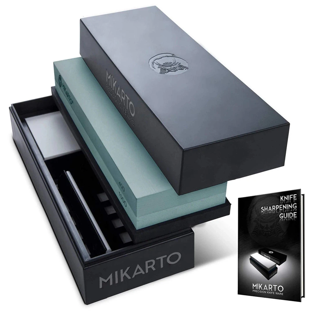 Mikarto Knife Ware Premium Dual Grit 400/1000 Whetstone 3 Mikarto Knife Ware Premium Dual Grit 400/1000 Whetstone