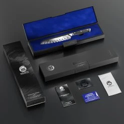 Mikarto Knife Ware 7" Professional Grade Japanese Santuko Chef Knife 11 Mikarto Knife Ware 7" Professional Grade Japanese Santuko Chef Knife -Zero Tolerance Shop MIK705 2 7IN 5000x 68532.1666029799