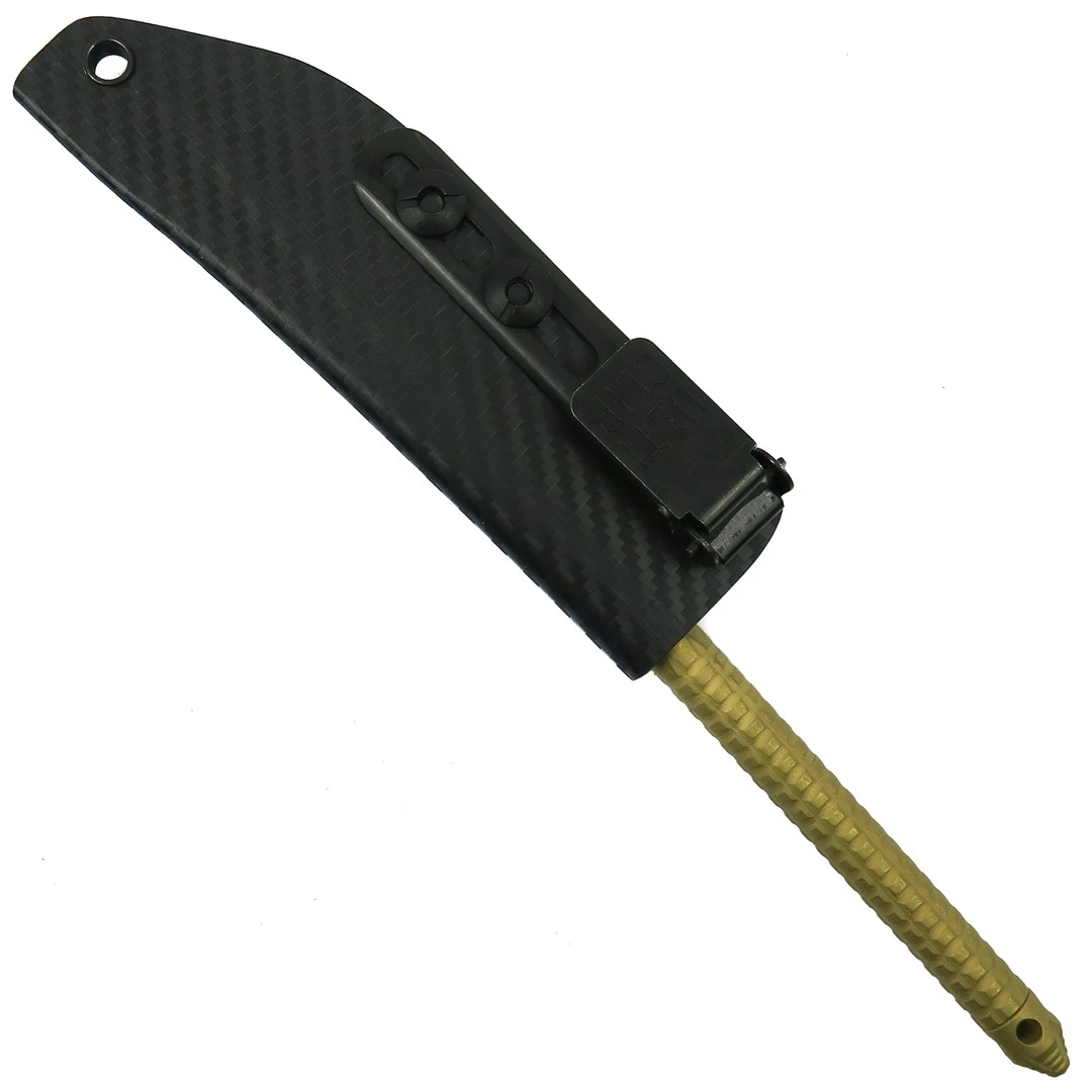 Microtech Signature Series TAC-P Self-Defense Emergency Tool, Gold TiN Finish 4 Microtech Signature Series TAC-P Self-Defense Emergency Tool, Gold TiN Finish - Image 2