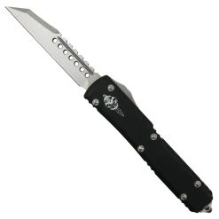 Microtech Signature Series Warhound Ultratech OTF, Stonewash Blade