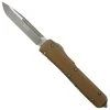 Microtech Signature Series Tan G10/Black Alumnium Ultratech OTF Auto Knife, Apocalyptic Blade -Zero Tolerance Shop MT121 10APGTTAS 2 89983.1626208755