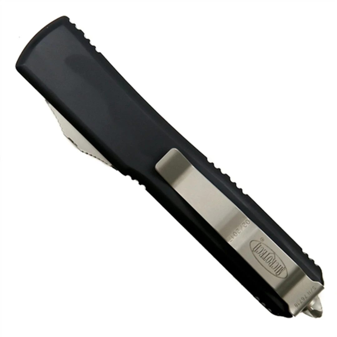 Microtech 122-10 Contoured Ultratech D/E OTF Auto Knife, Stonewash Blade 4 Microtech 122-10 Contoured Ultratech D/E OTF Auto Knife, Stonewash Blade - Image 2