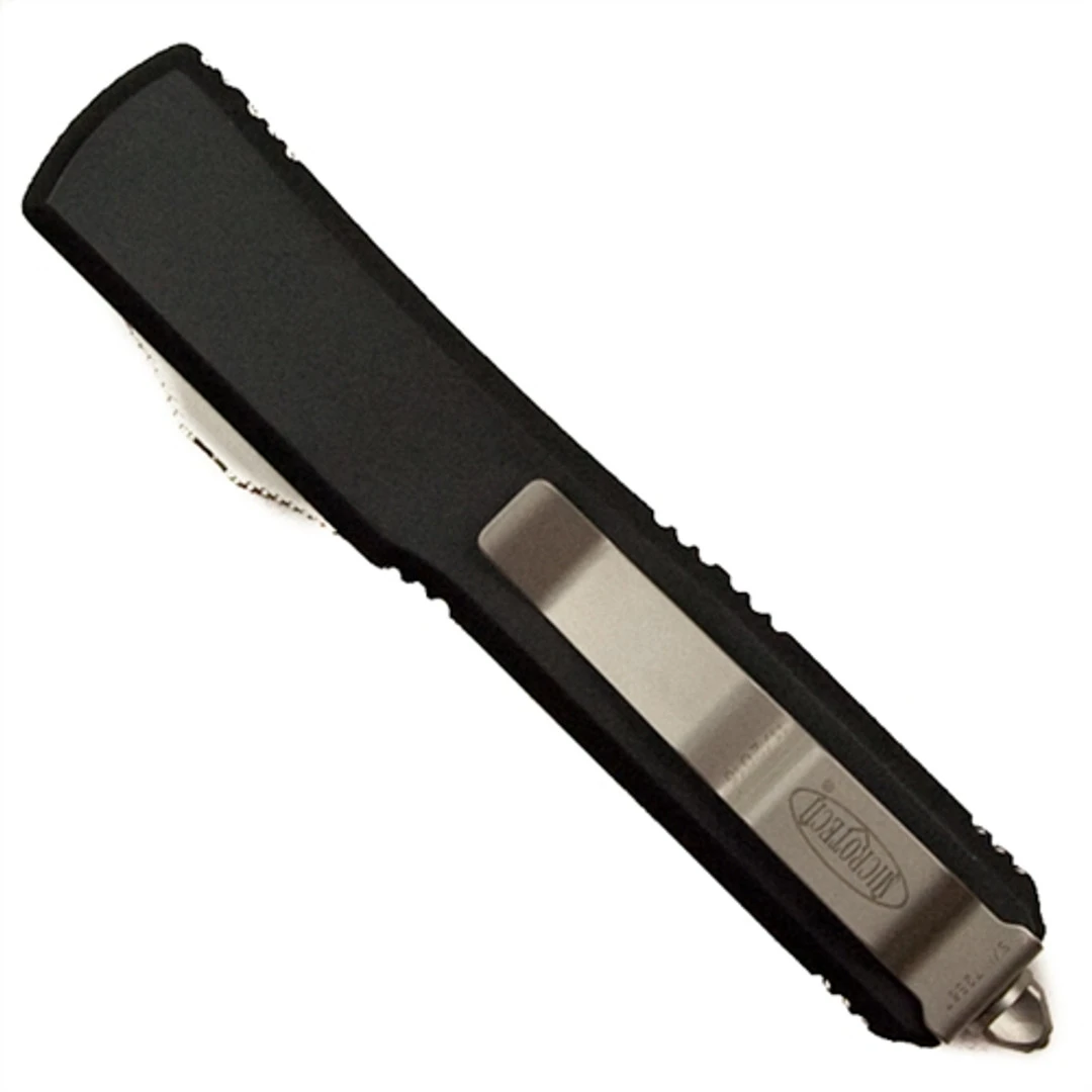 Microtech 122-4 Contoured Ultratech D/E OTF Auto Knife, Satin Blade 4 Microtech 122-4 Contoured Ultratech D/E OTF Auto Knife, Satin Blade - Image 2