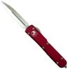Microtech Red Ultratech Dagger OTF Auto Knife, Satin Blade -Zero Tolerance Shop MT122 4CCRD 2 of 2 62006.1574206067