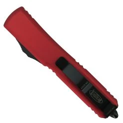 Microtech Red Contoured Ultratech OTF Auto Knife, Black Tanto Blade -Zero Tolerance Shop MT123 1RD 1 92181.1661614218