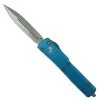 Microtech Turquoise UTX-70 OTF Auto Knife, Stonewash Dagger Blade -Zero Tolerance Shop MT147 10TQ 2 56617.1661613346