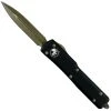 Microtech UTX-70 OTF Auto Knife, Bronzed Apocalyptic Dagger Blade -Zero Tolerance Shop MT147 13AP 1 of 2 30136.1603741412