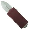 Microtech Merlot Exocet OTF Auto Knife, Fully Serrated Dagger Blade -Zero Tolerance Shop MT157 12MR 1 19502.1665239715