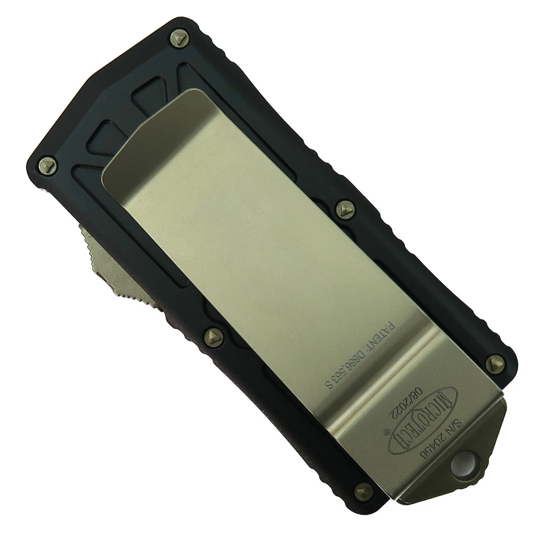 Microtech Exocet OTF Auto Knife, Bronze Stonewash Blade 4 Microtech Exocet OTF Auto Knife, Bronze Stonewash Blade - Image 2