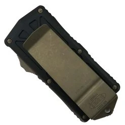 Microtech Exocet OTF Auto Knife, Bronze Apocalyptic Stonewash Blade -Zero Tolerance Shop MT157 13AP 2 59242.1662393161