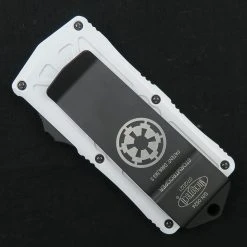 Microtech Storm Trooper Exocet OTF Auto Knife, Tanto Serrated Blade -Zero Tolerance Shop MT158 3ST 1 73650.1631381404