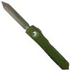 Microtech OD Green Ultratech Spartan OTF Auto Knife, Bronzed Apocalyptic Blade -Zero Tolerance Shop MT223 13APOD 1 81461.1666629519