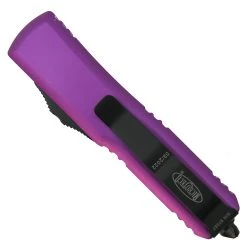 Microtech Violet UTX-85 Spartan OTF Auto Knife, Black Blade -Zero Tolerance Shop MT230 1VI 2 75390.1668445872